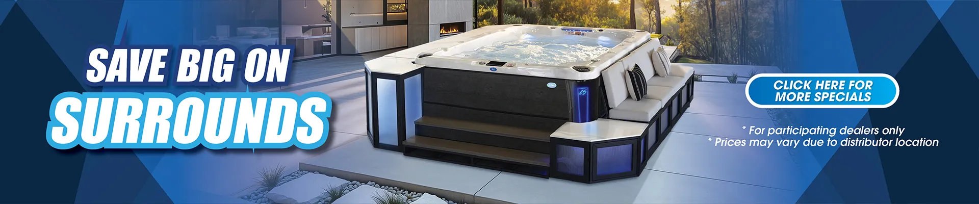 Calspas hot tub being used in a family setting - Chicopee
