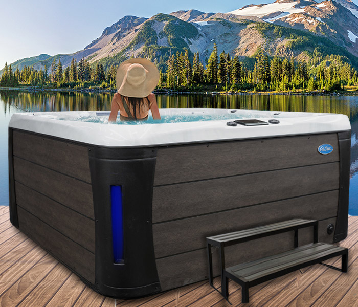 Calspas hot tub being used in a family setting - hot tubs spas for sale Chicopee